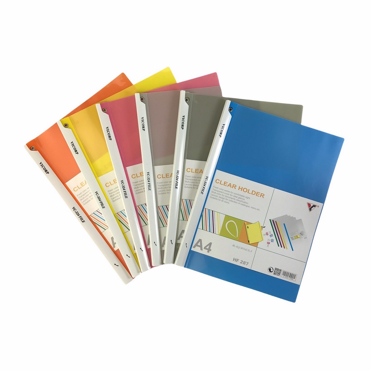 Bìa Cây Kẹp Tài Liệu Vicorp VC-324