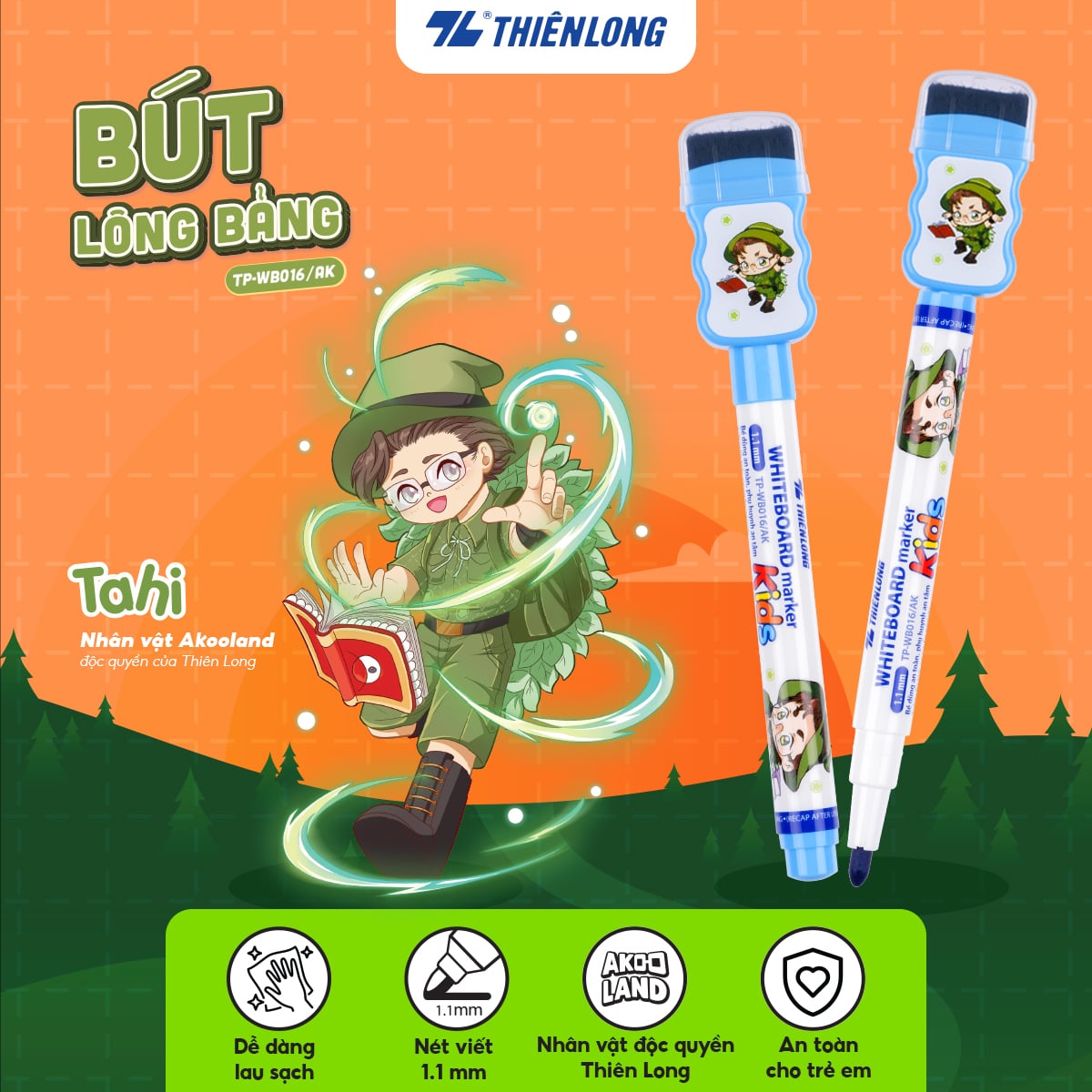 Bút lông bảng TL TP-WB016/AK