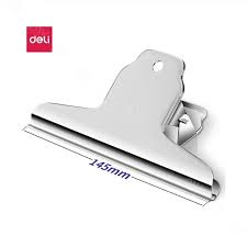 Kẹp inox Deli kẹp tài liệu