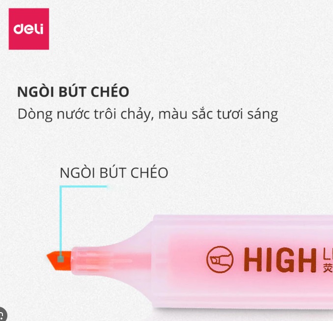 Bút Dạ quang Highlight Deli S625