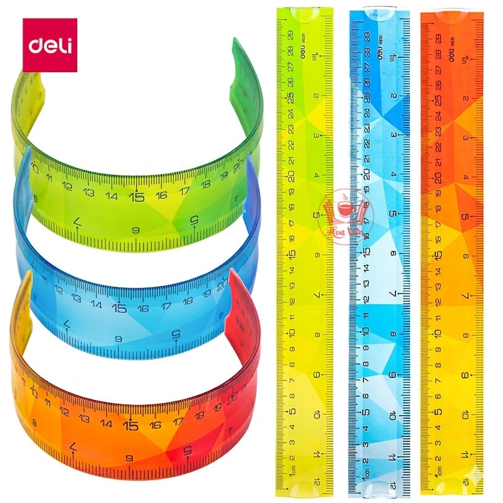 Thước Dẻo Nhiều Màu 30Cm- EH651 (H24)