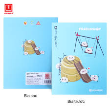 Tập Học Sinh Class Tình Bạn - 4 Ô Ly - 96 Trang 100gsm - Hồng Hà 0345