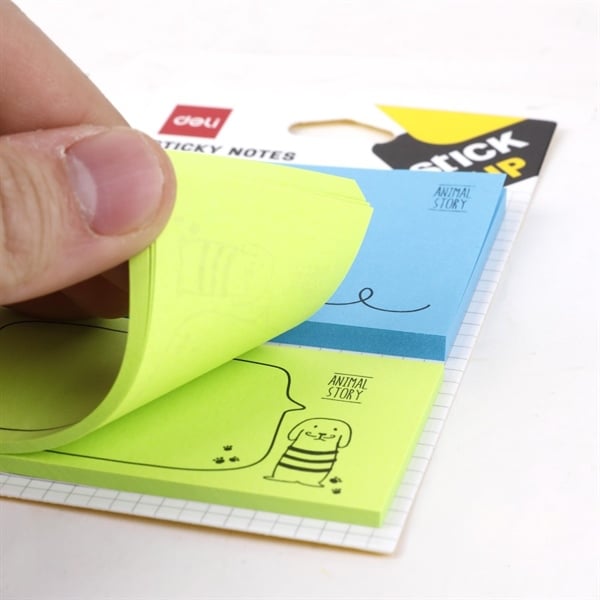 Giấy note Deli màu EA55502