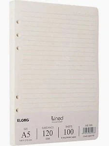 Ruột sổ Klong A5 120gsm.998