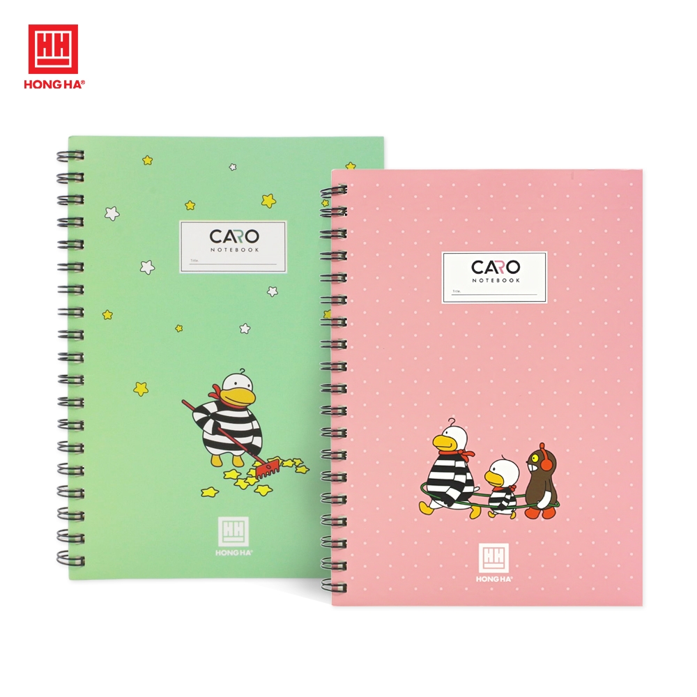 Sổ Lò Xo Caro 200 Trang B5 Hồng Hà Oringa 4176