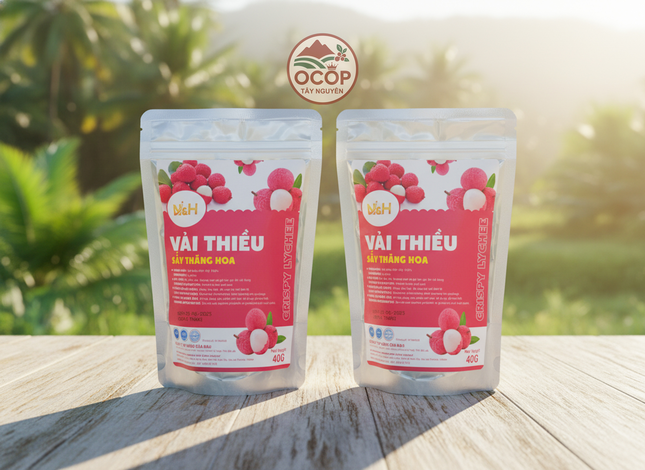 Vải Thiều Sấy Thăng Hoa