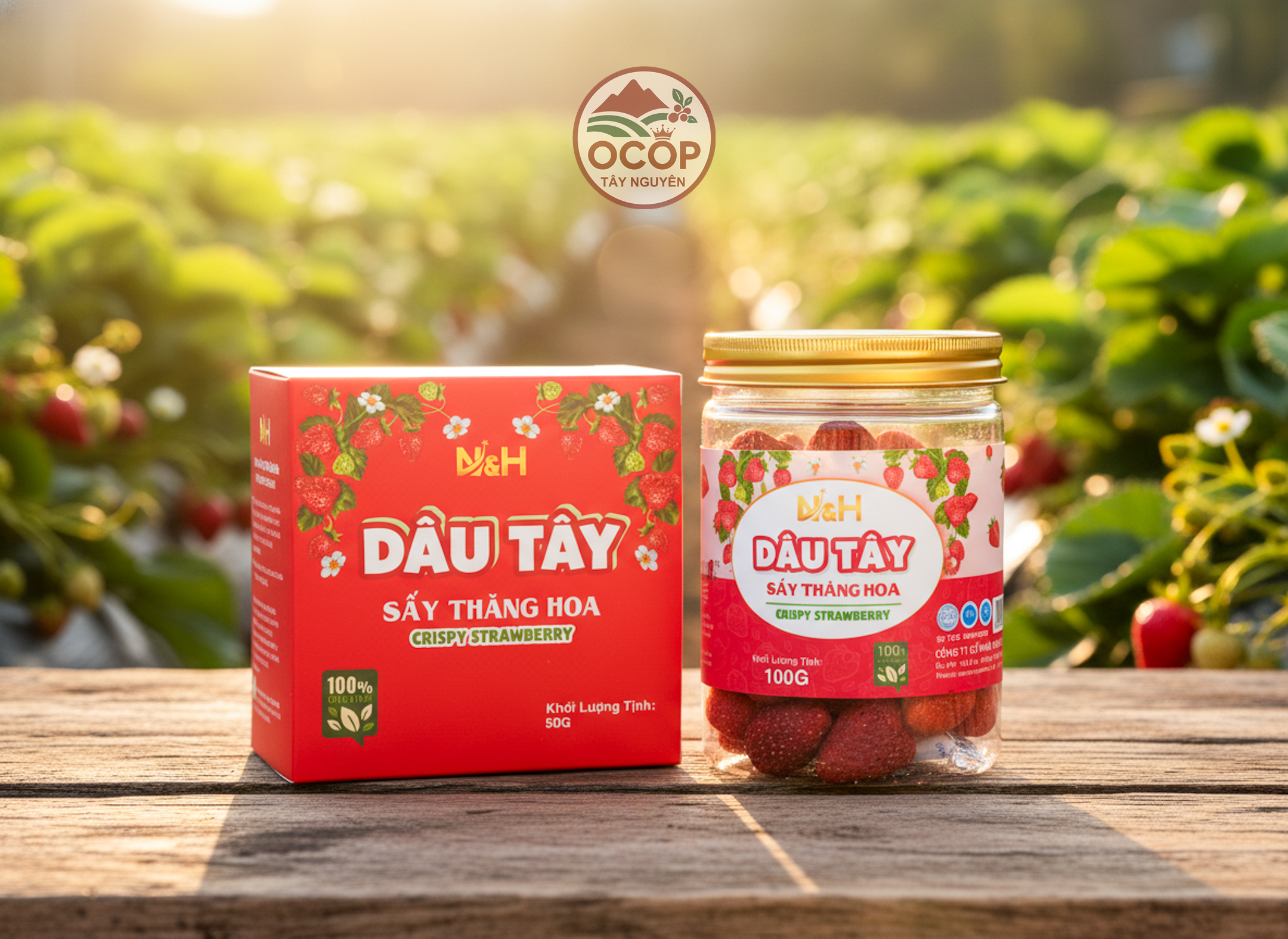 Dâu Tây Sấy Thăng Hoa - NGUYÊN HƯƠNG