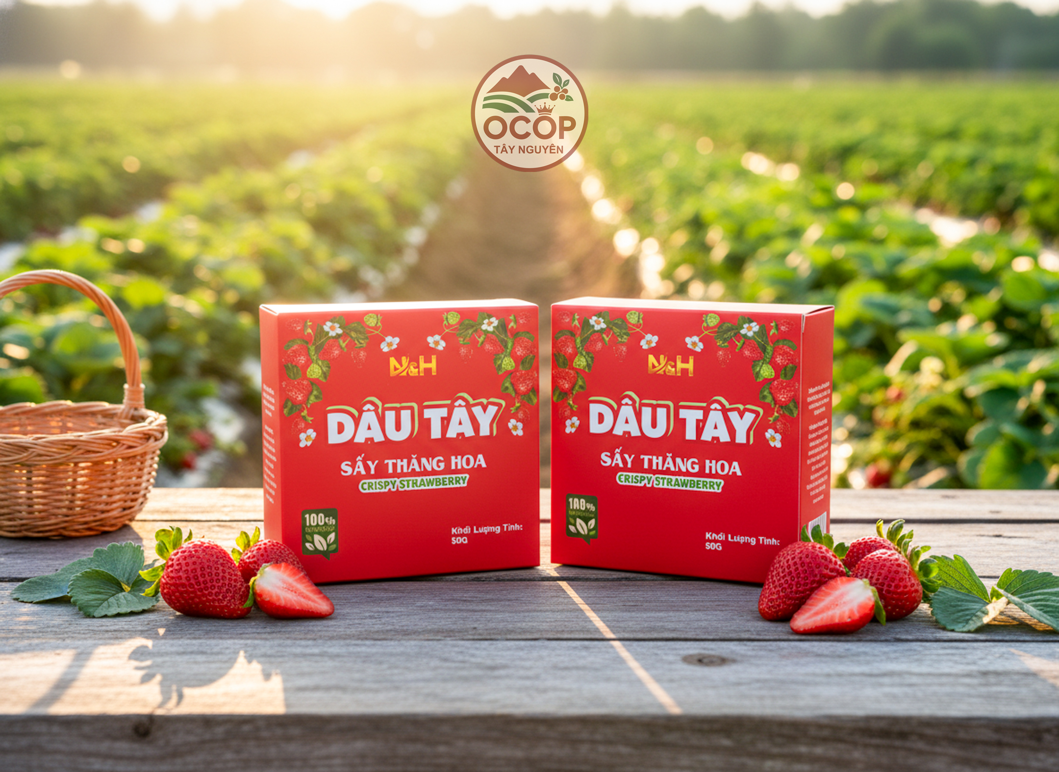 Dâu Tây Sấy Thăng Hoa - NGUYÊN HƯƠNG