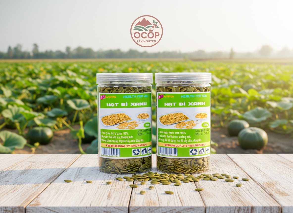 Hạt Bí Xanh Thanh Thủy 500G