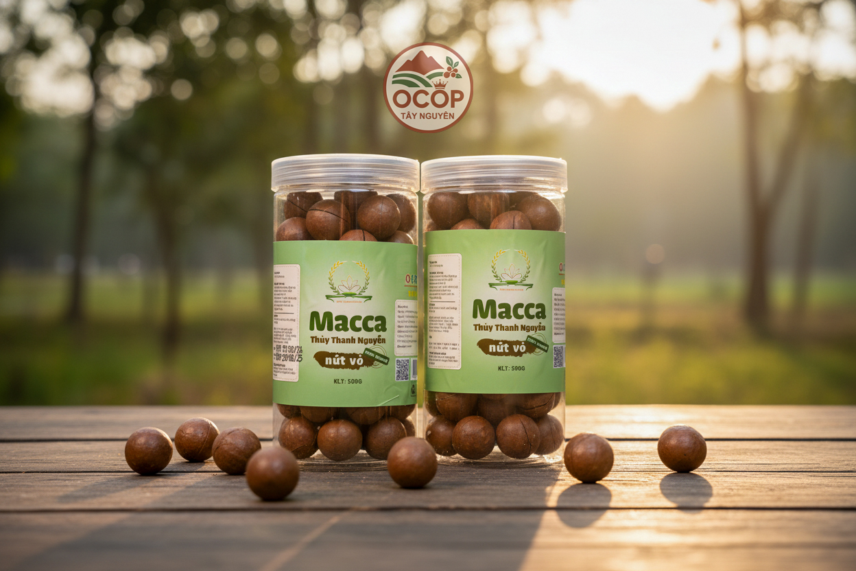 Hạt Macca Nứt Vỏ Thủy Thanh Nguyên