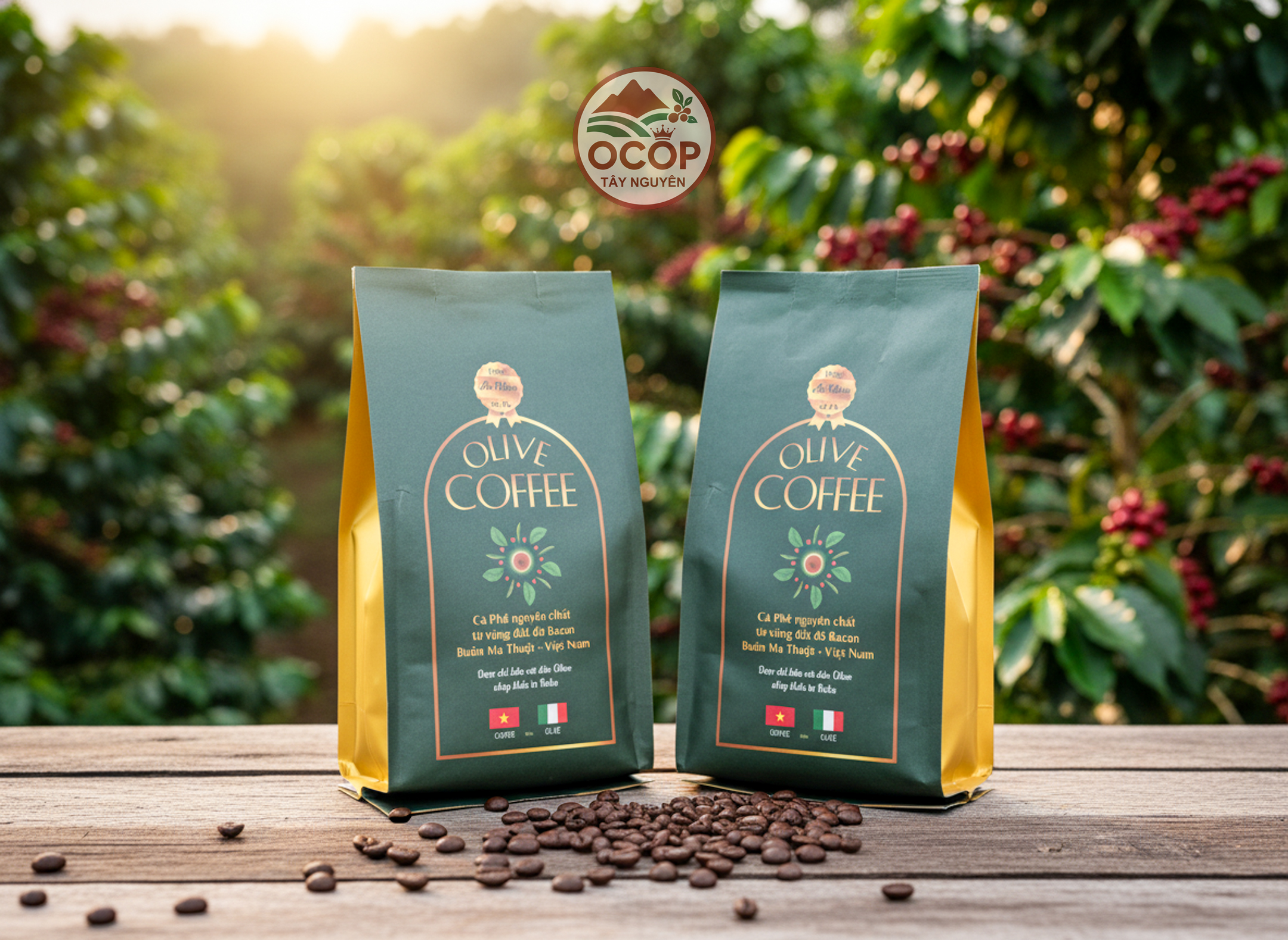 OLIVE COFFEE - PHIÊN BẢN AN NHIÊN 250G