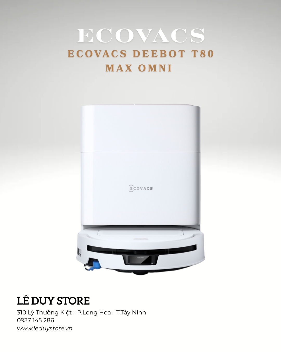 Báo chí nói gì về “siêu phẩm” Robot hút bụi lau nhà Ecovacs Deebot T80 Max Omni?