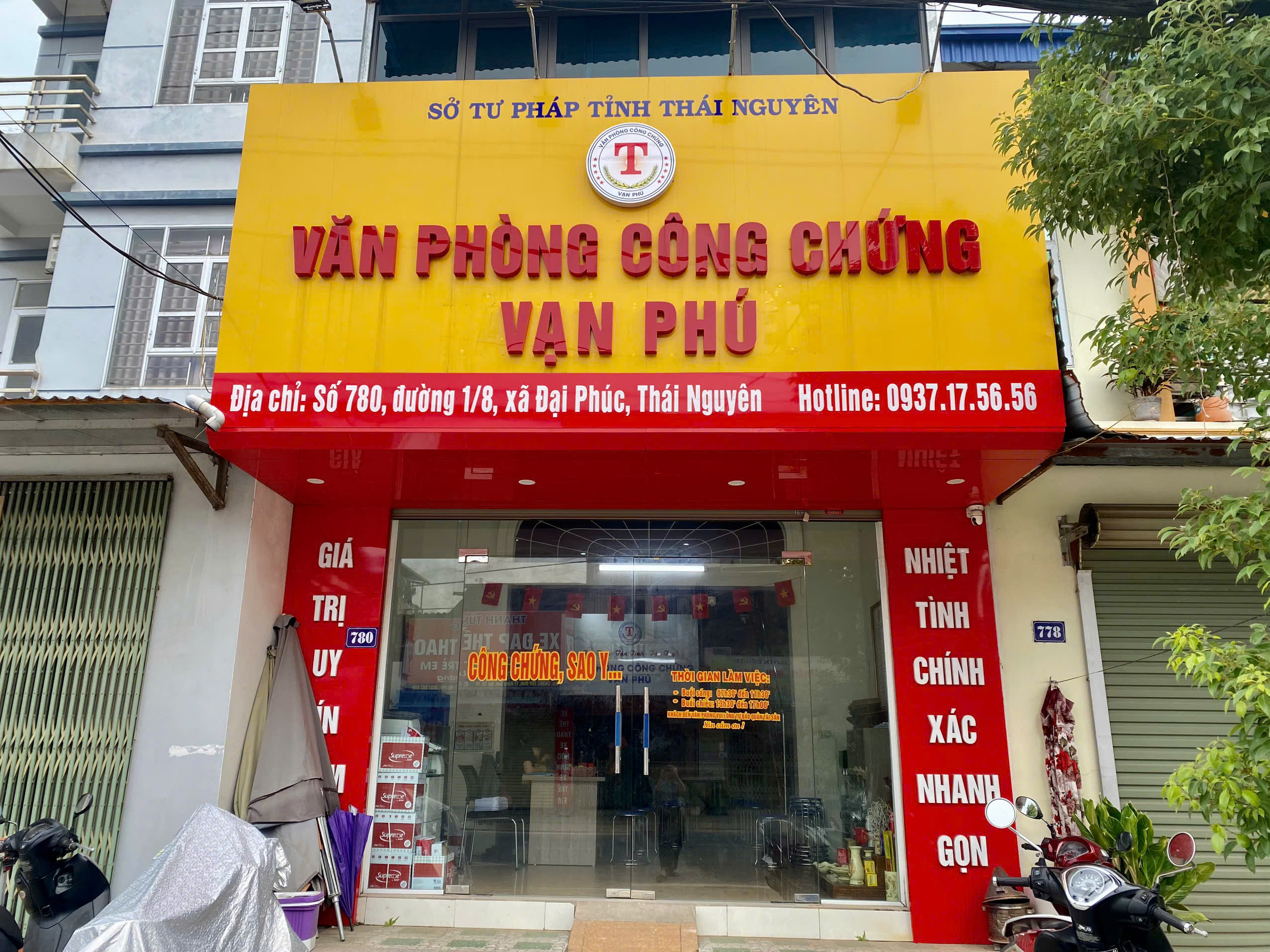 Văn Phòng Công Chứng Vạn Phú – Địa Chỉ Công Chứng Uy Tín tại Xã Đại Phúc, Tỉnh Thái Nguyên