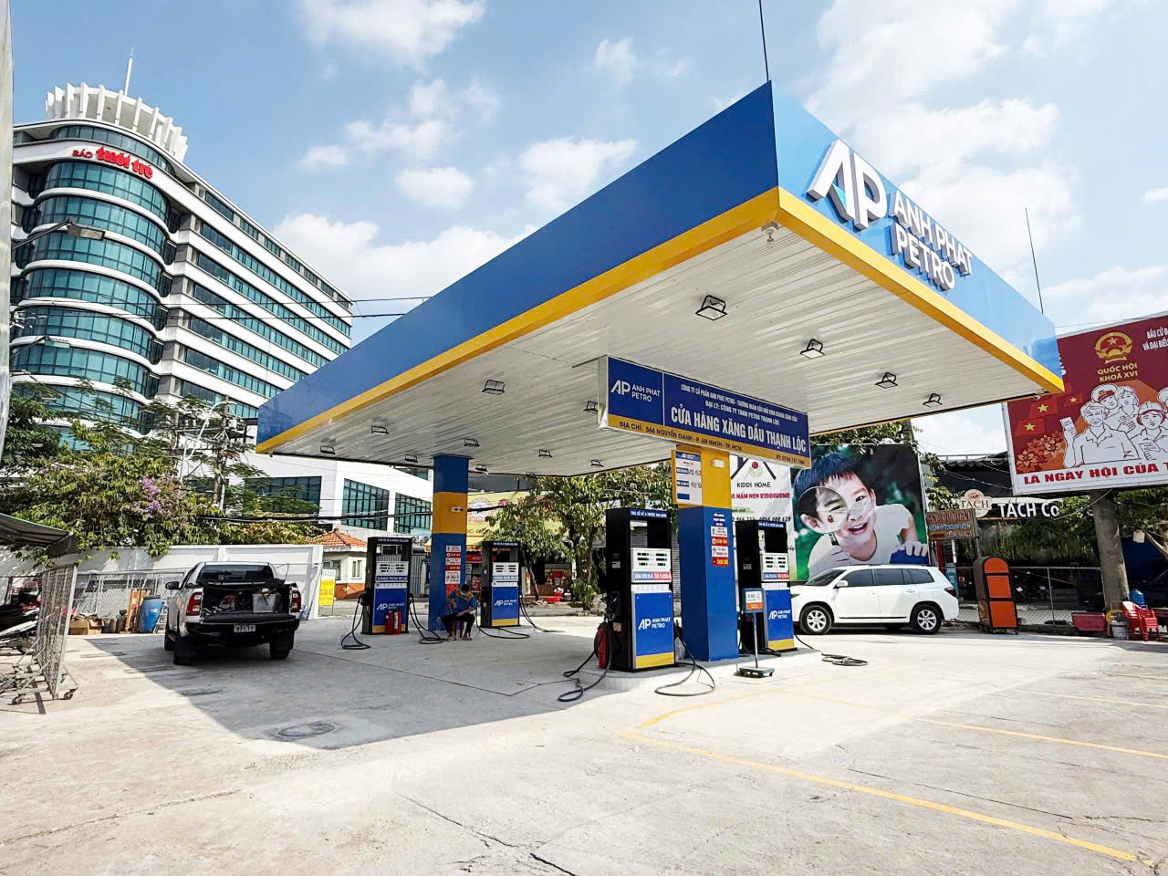 Dự án nâng cấp toàn diện Trạm Xăng Dầu Petro Thạnh Lộc - Nguyễn Oanh