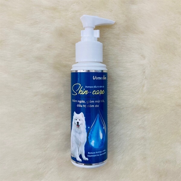 Sữa tắm Skin-care - giảm ngứa, mùi hôi lông, hỗ trợ điều trị viêm da cho cún