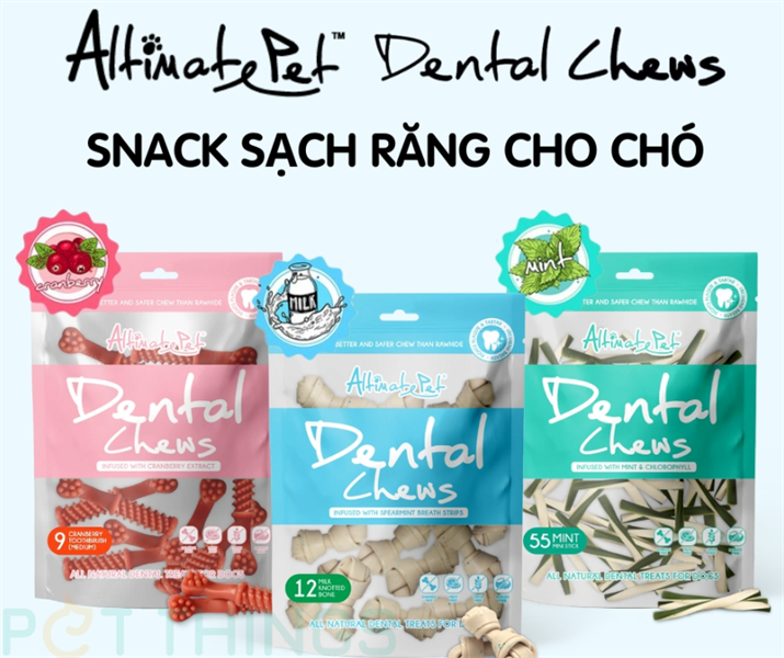 Altimate Dental Chews Sạch Răng Thơm Miệng 150g
