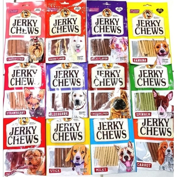 Bánh Thưởng Jerky Chews