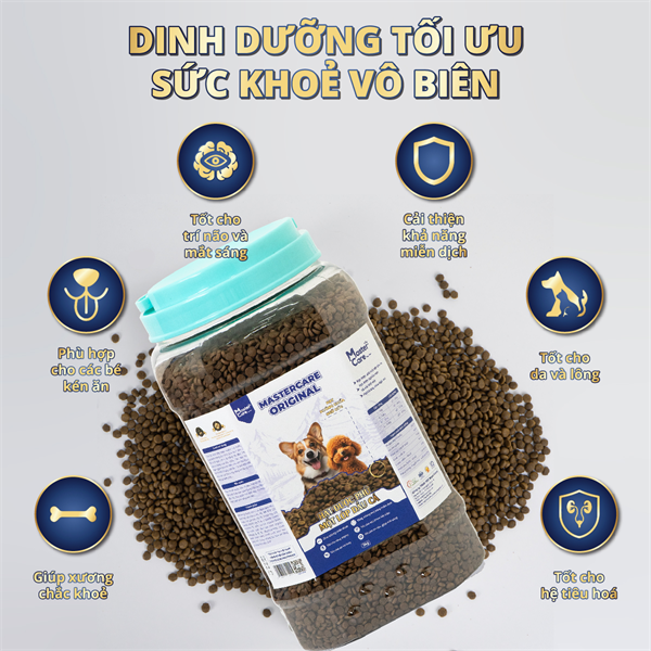Hạt Cho Chó MasterCare Full Topping 3Kg