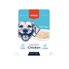 Pate Wanpy Super Premium 100g cho chó - Nhiều vị