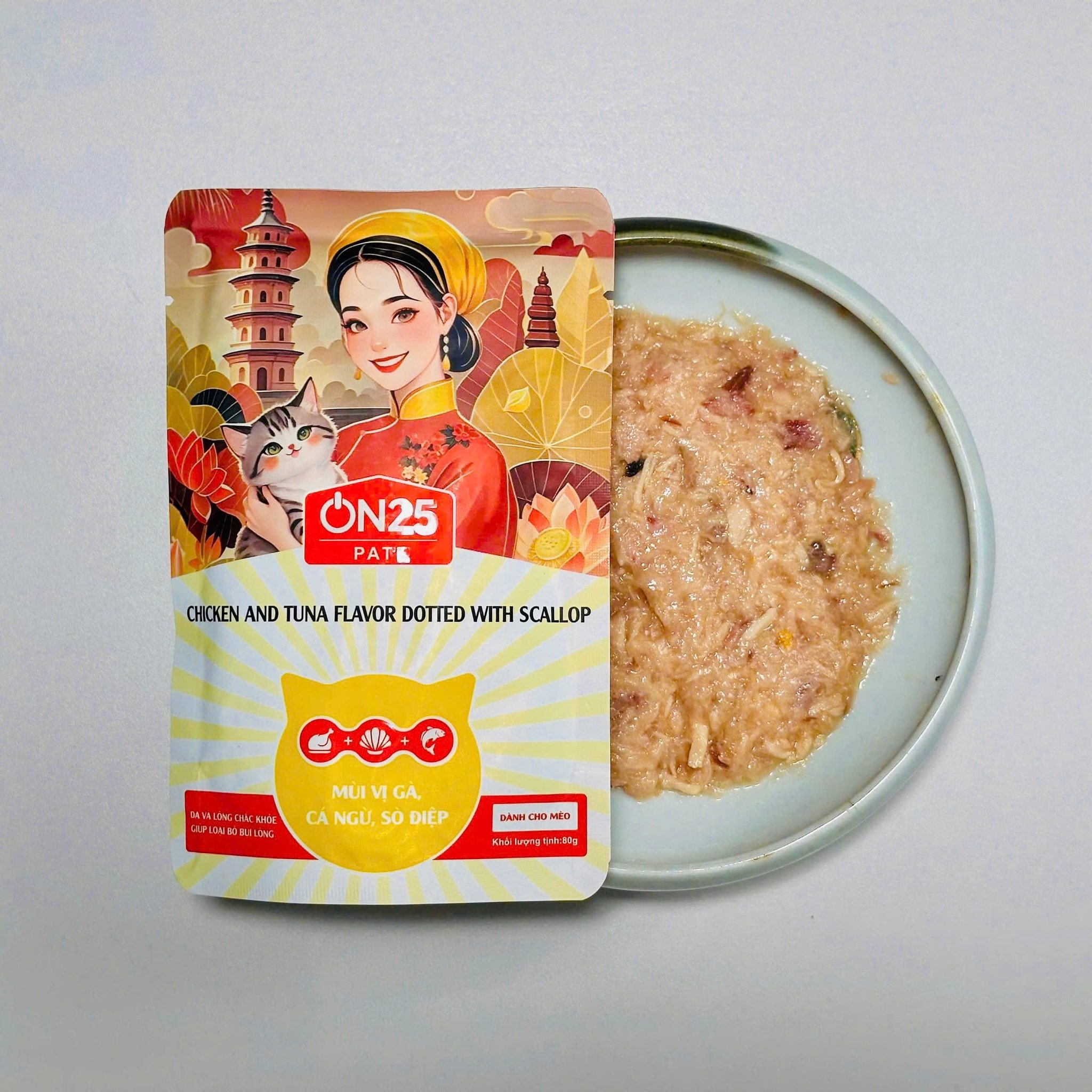 Pate mèo - ON 25 - Nhiều vị - 80gram