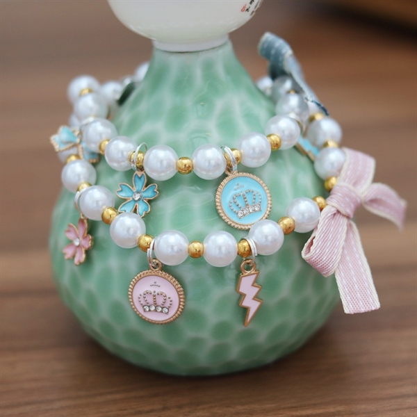 Vòng ngọc trai nơ vải