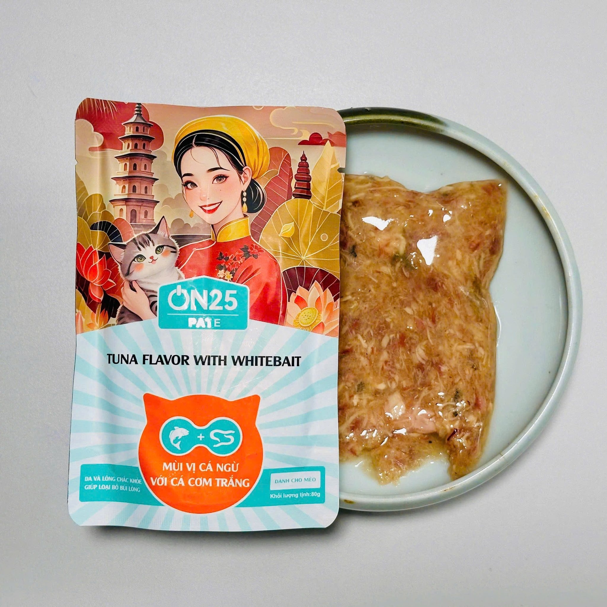 Pate mèo - ON 25 - Nhiều vị - 80gram