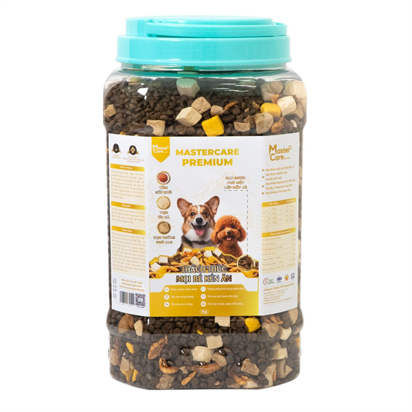Hạt Cho Chó MasterCare Full Topping 3Kg