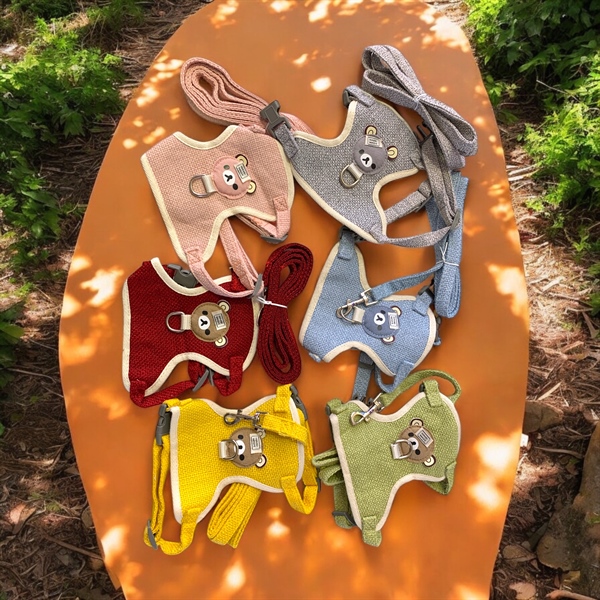 Bộ yếm dắt hình gấu Size M