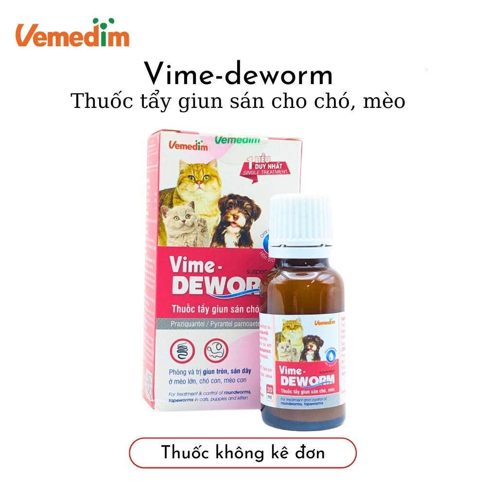 Xổ giun Vime - Deworm