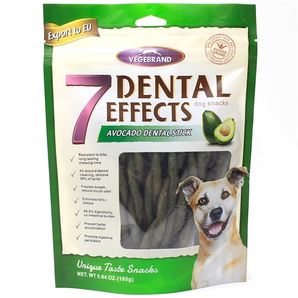 PET avocado dental stick