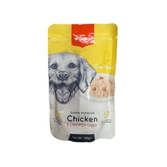 Pate Wanpy Super Premium 100g cho chó - Nhiều vị
