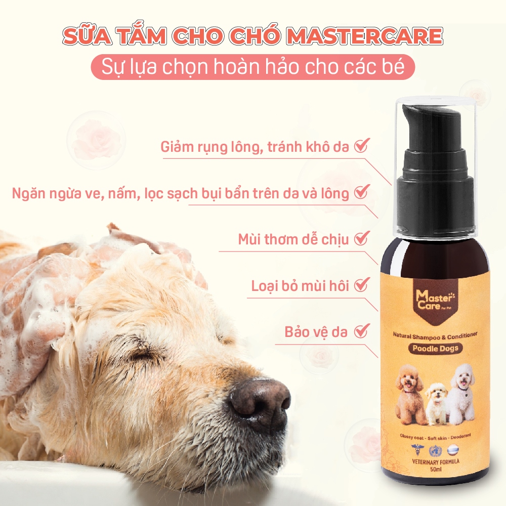 Sữa tắm MasterCare cho chó