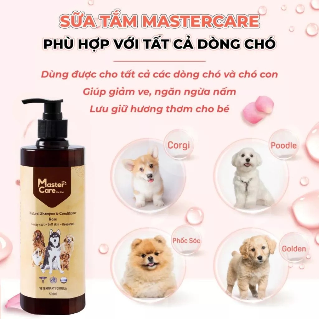 Sữa tắm MasterCare cho chó