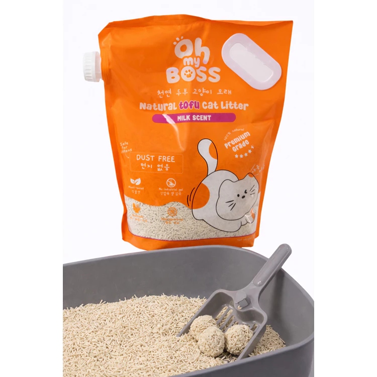 Cát Mèo Đậu Nành - Oh Boss - 2.5Kg