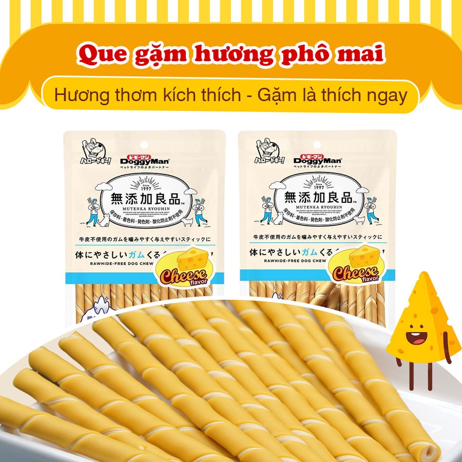 Que gặm hương phô mai size mini 120g