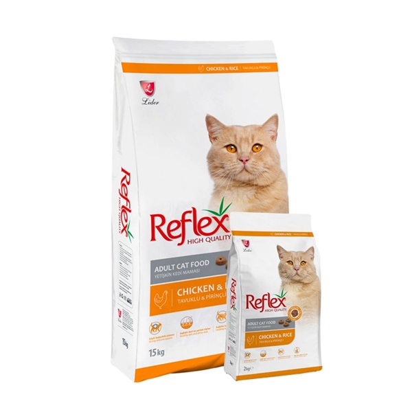 Reflex Mèo Trưởng thành vị Gà & gạo 2kg