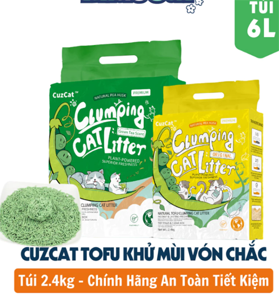 CuzCat Tofu 6L - 2.4kg