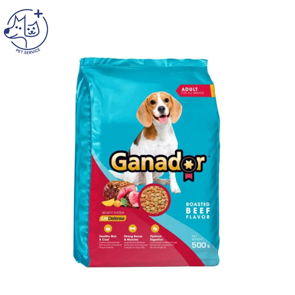 Hạt Ganador Adult cho chó trưởng thành vị Bò gói 3kg