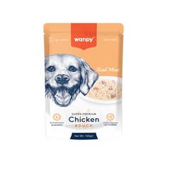 Pate Wanpy Super Premium 100g cho chó - Nhiều vị