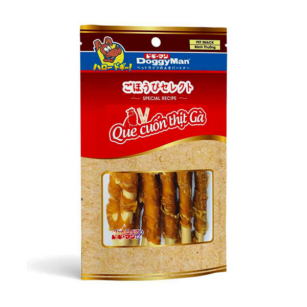 Que da bò cuốn thịt gà 10 cây