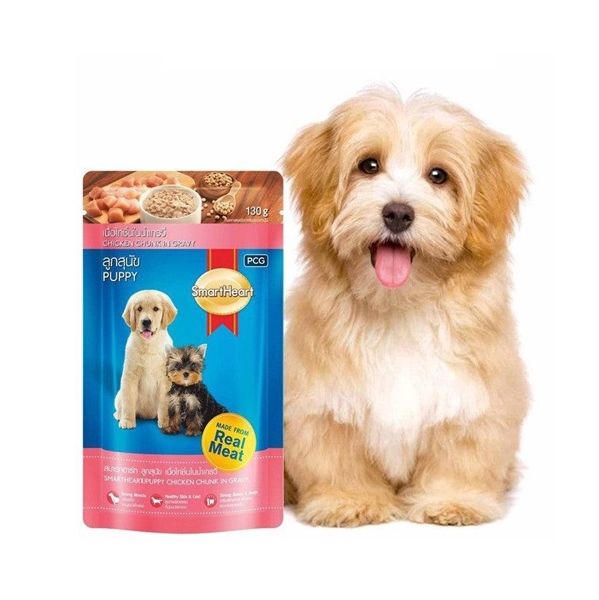 Pate Cho Chó Con SmartHeart Puppy(130g) - Nhiều vị