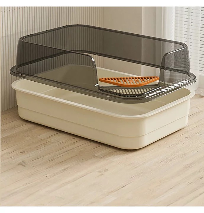 Khay vệ sinh chữ nhật 2 45x30x17cm