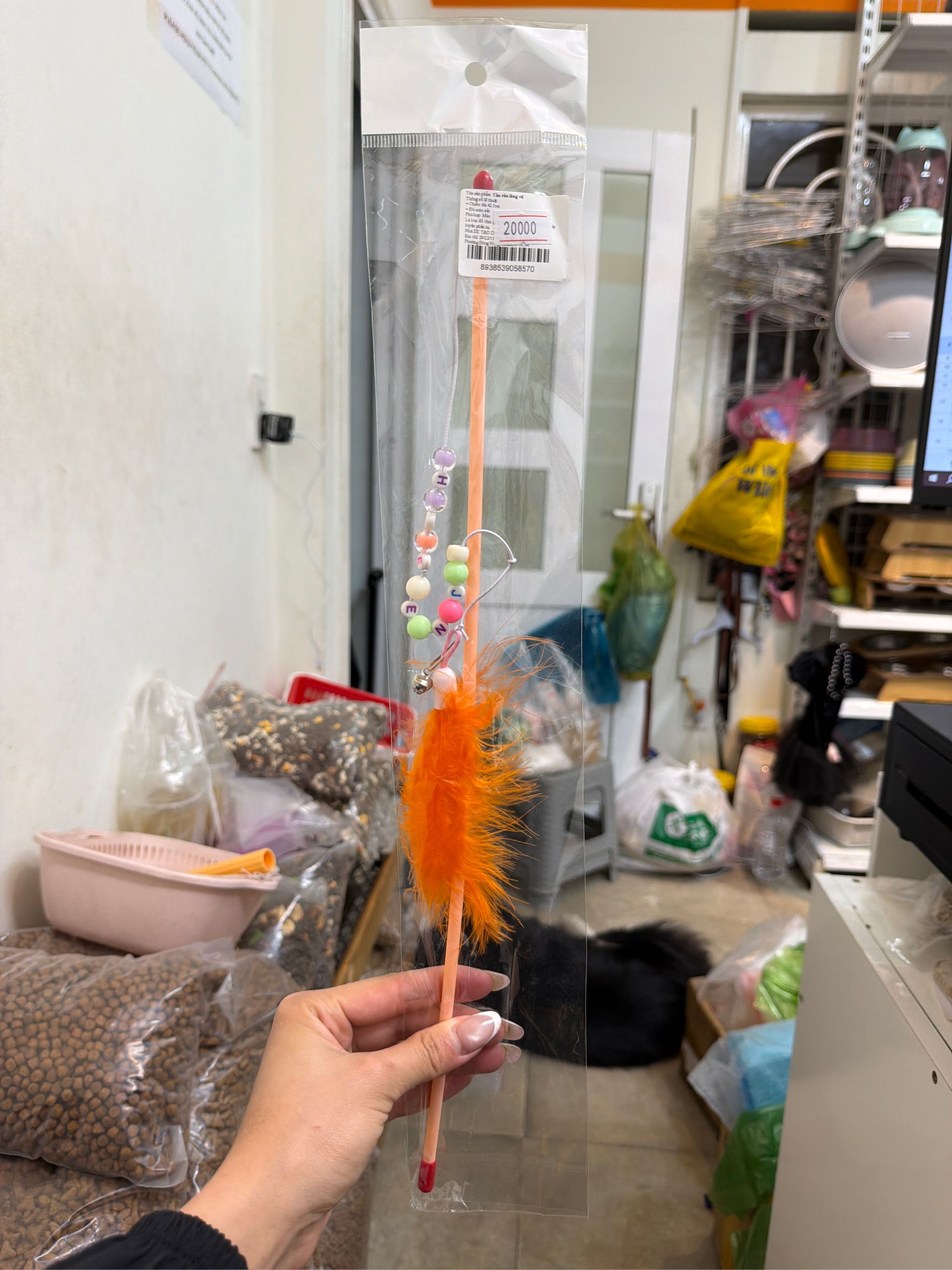 Cần Câu Mèo Lông Vũ 3