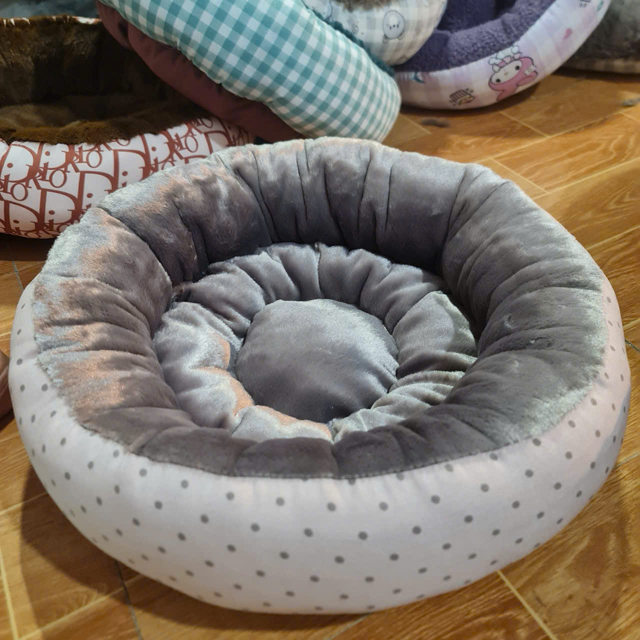 Nệm Chó Mèo - Handmade - Tròn, Vuông Trơn