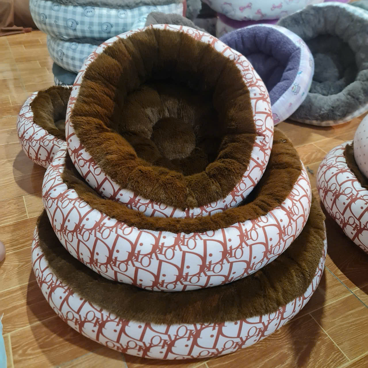 Nệm Chó Mèo - Handmade - Tròn, Vuông Trơn
