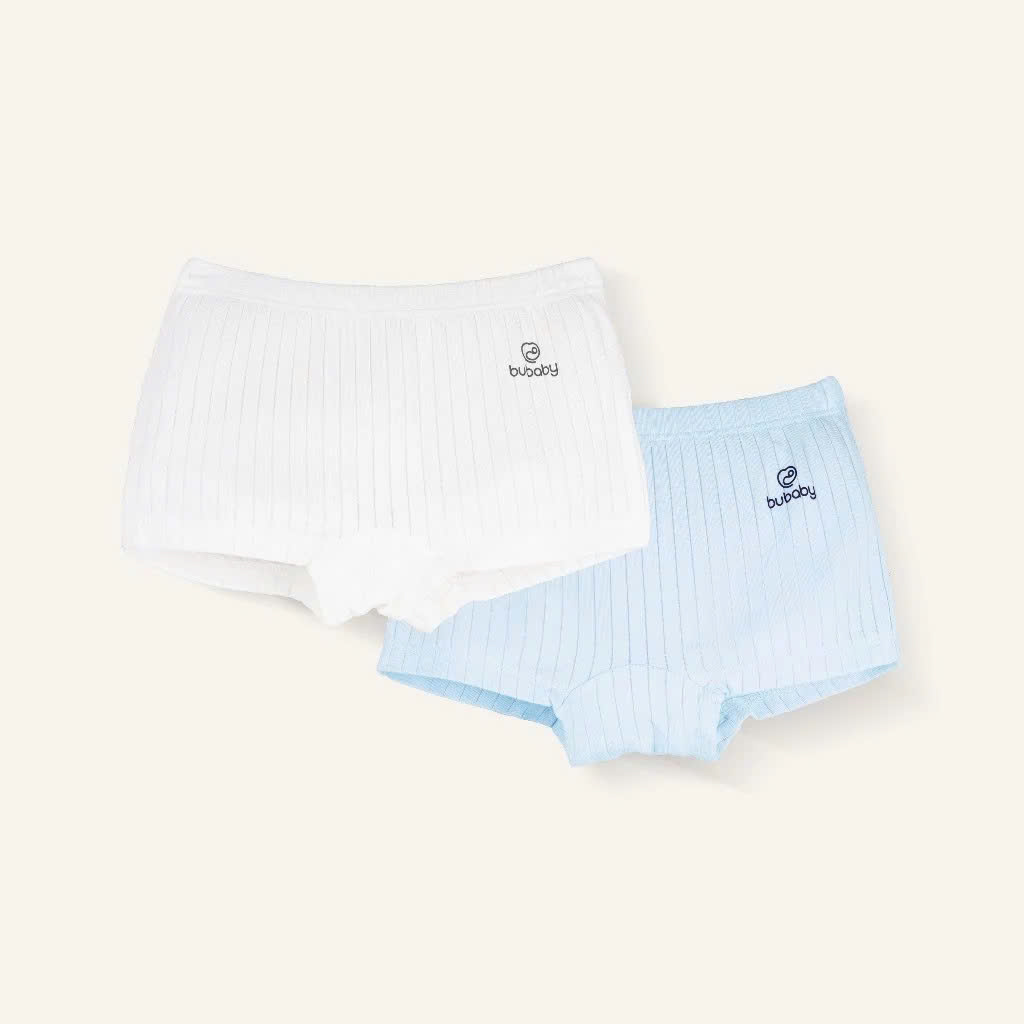 BU Baby (1Y-5Y) Set 2 Quần Chip Đùi Bé Gái Bu baby Vải Bamboo Mềm Mịn - Quần chip bubaby