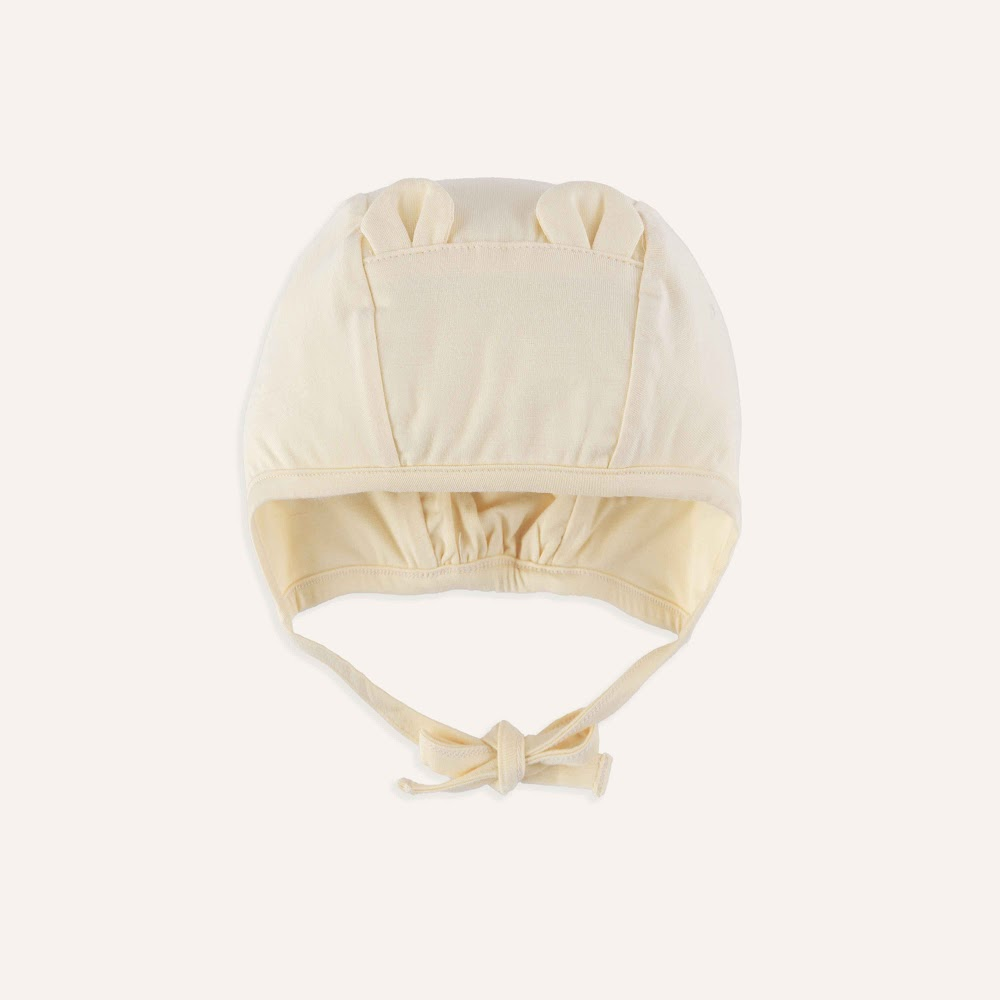 BU Baby(1M-6M) Mũ Bonnet tai gấu Bambus BU Baby ABB194301 | Phụ kiện chính hãng