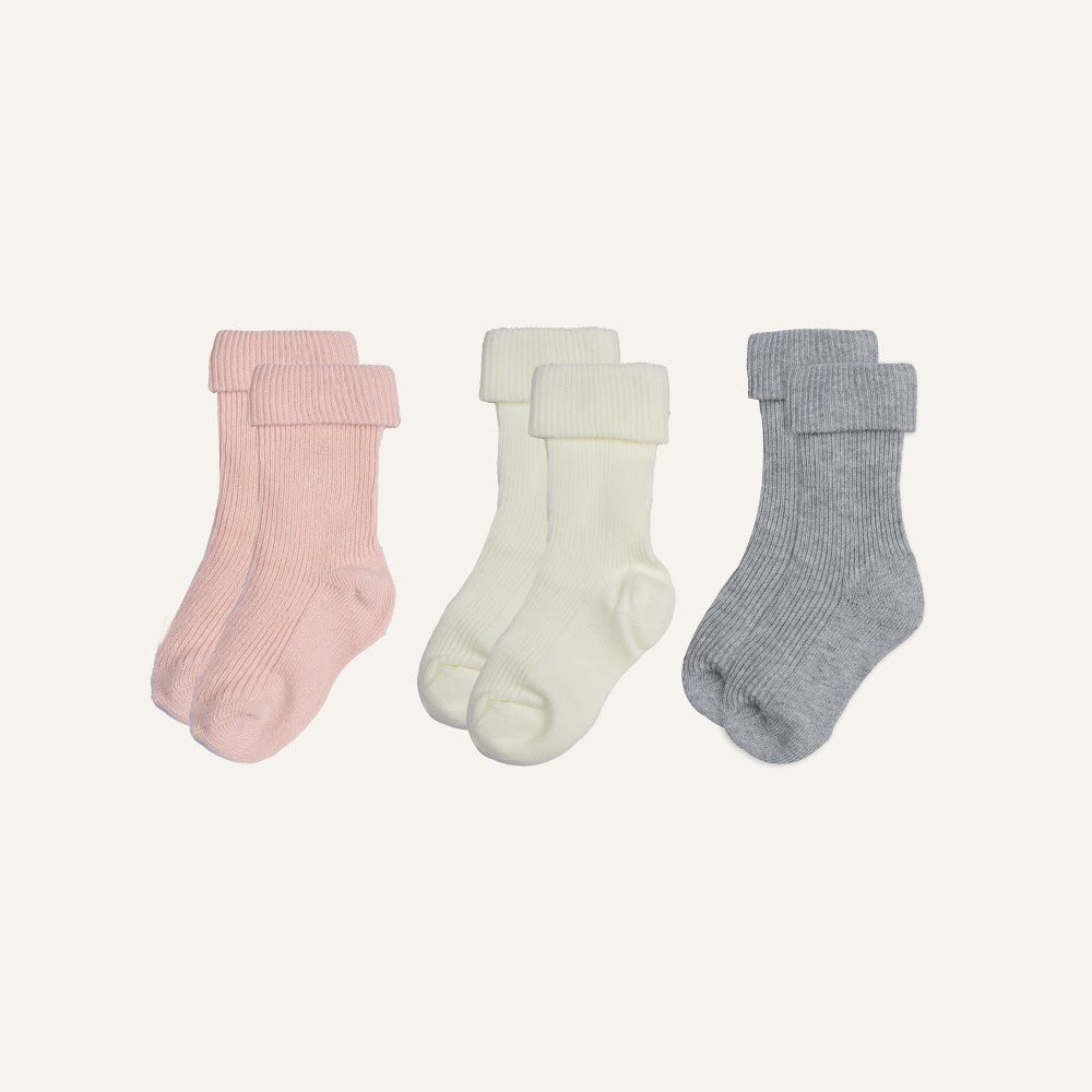 BU Baby Tất trẻ em cao cổ Kids Pack 3 BU Cotton ACT2336P3 | Phụ kiện Bubaby chính hãng