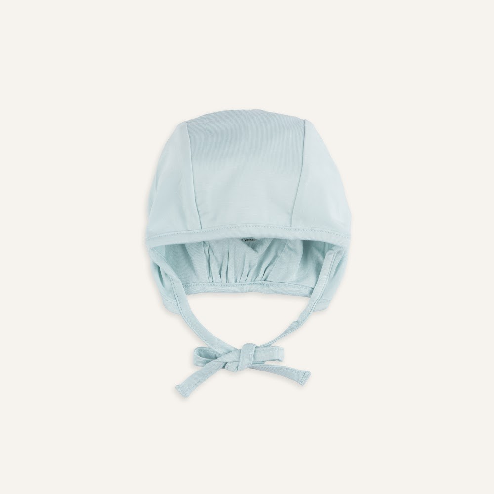 (0-6M) Mũ Buộc dây Iconic 2 cho bé sơ sinh - Mũ sơ sinh Bu baby - Mũ Bu Baby Bambus ABB1943IN