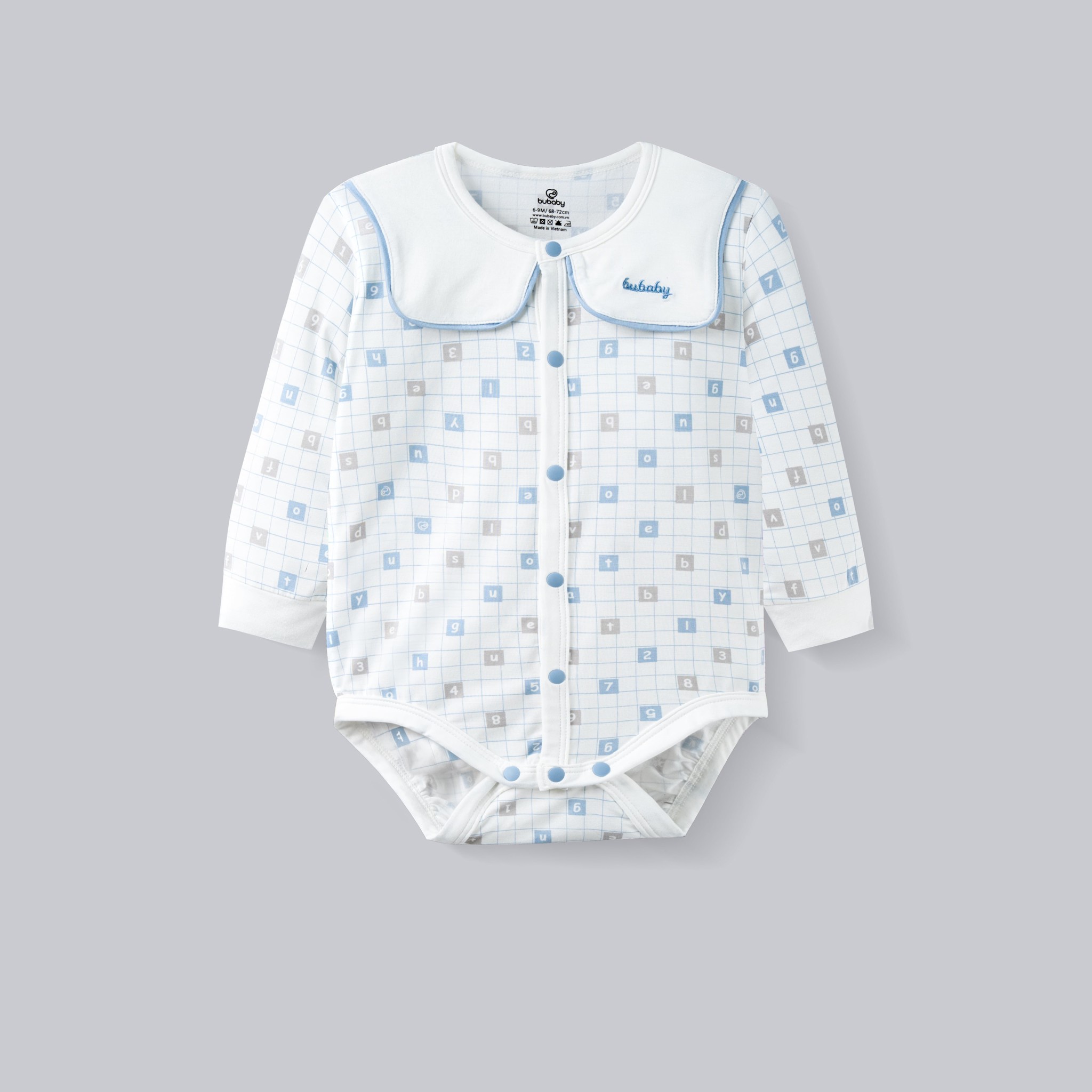 (NB-12M-Nhiều mẫu) Body chip dài tay - Bubaby